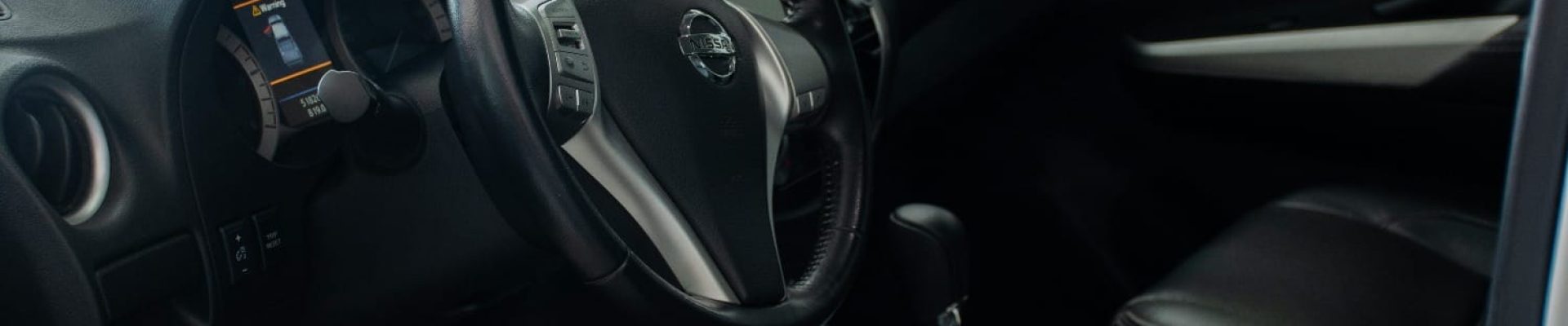 Voiture a l'interieur